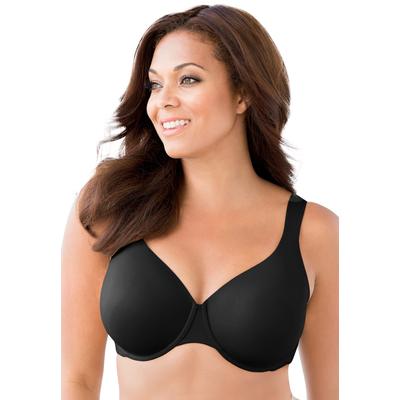 Plus Size Women's Uplifting Plunge Bra by Catherines in Black (Size 44 DDD)