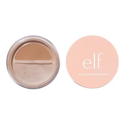 e.l.f. Cosmetics Halo Glow Setting Powder Puder DARK 6.8 g Braun Image