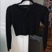 Brandy Melville Tops | Black Brandy Melville Top | Color: Black | Size: S