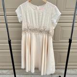 Free People Dresses | Free People Light Pink Party Dress | Color: Cream/Pink | Size: 12