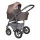 SaintBaby Pram Pushchair Travel System Q9 2in1 3in1 Isofix Infant Car Seat Combi Buggy Grey Forest 175a 2in1 Without Baby seat
