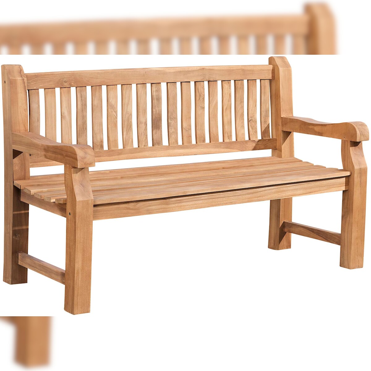 CLP Teakbank Jackson V2 teak/150 cm Image