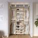 Martha Stewart California Closets® The Everyday System™ 56" W 14" D Closet System Walk-In Set Wire/Metal/Manufactured Wood in Gray/Black | Wayfair