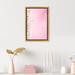 Oliver Gal Nautical & Coastal Pink Beach - Graphic Art Canvas in Brown/Pink | 15 H x 10 W x 1.5 D in | Wayfair 32150_10x15_CANV_PSGLD