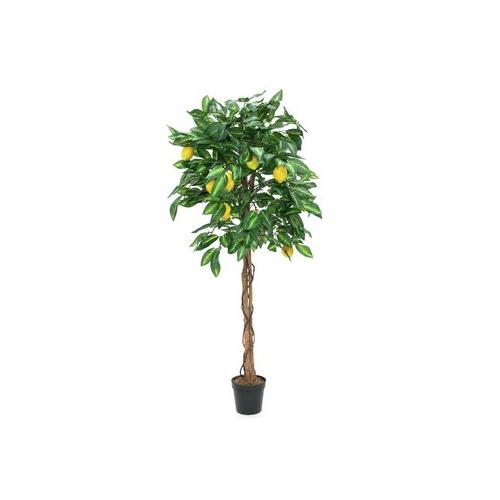 EUROPALMS Zitronenbaum, Kunstpflanze, 150cm