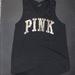 Pink Victoria's Secret Tops | Black Sparkly Pink Tank | Color: Black/Silver | Size: S