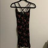 American Eagle Outfitters Dresses | Floral Dress! | Color: Black | Size: M