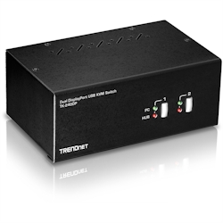 TRENDnet TK-240DP DisplayPort KVM Switch, 2-Port Dual Monitor Image