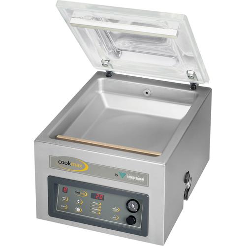 cookmax Vakuumierer 16 m³/h mit Dampfsensor / Kammer 350 x 370 x 150 mm