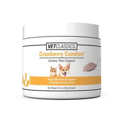 VetClassics Cranberry Comfort Urinary Tract Support Powder Dog & Cat Supplement, 3.5-oz bottle