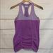 Athleta Tops | Athleta Fast Track Tank Top Color Block Shirt Guc | Color: Purple | Size: M