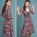 Anthropologie Dresses | Euc Anthropologie Beloved Dress By Maeve | Color: Blue/Purple | Size: S