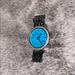 Michael Kors Accessories | Michael Kors Two Tone Blue Marble Watch | Color: Blue/Silver | Size: Os