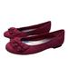 American Eagle Outfitters Shoes | American Eagle Pink Rosado Ruffle Eve Flats | Color: Pink | Size: 6.5