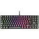 Mars Gaming MKREVOPROWRES Schwarz, Mechanische RGB Gaming Tastatur, TKL+ NUM, Rot Switch, Spanisch