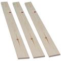 Global Furnishing Replacement Bed Slats - Solid Pine Wooden Flat Bed Slats Available (12, Bed Slats = 68cm)