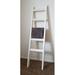 Gracie Oaks Blanket Ladder Wood/Solid Wood in Brown/White | 48 H x 18 W x 3 D in | Wayfair CCBBD552BDAC4465AD7FD67AF3C98C25