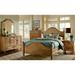 August Grove® Baynes Solid Wood Standard 5 Piece Bedroom Set Wood in Brown/Green | Queen | Wayfair 0E57D3C3EF50441FA9832E10318B8993