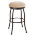 Lark Manor™ Amareona Swivel Counter, Bar & Extra Tall Stool Plastic/Acrylic/Metal in Black | 30 H x 16.5 W x 16.5 D in | Wayfair