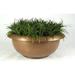 Allied Molded Products Galleria Composite Pot Planter Fiberglass in Red | 19 H x 30 W x 30 D in | Wayfair 1G-3019-PD-17