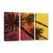 Bay Isle Home™ Beach w/ Palm Trees 3 Piece Painting Print on Wrapped Canvas Set Canvas in White | 24 H x 36 W x 2 D in | Wayfair BAYI3031 30799507