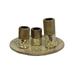 Dakota Fields 4 Piece Ceramic Candlestick Set Ceramic in Yellow | 7 H x 14 W x 14 D in | Wayfair BBMT4919 40850959