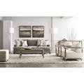 Bernhardt Mila 92" Recessed Arm Sofa w/ Reversible Cushions in Yellow/Brown | 33.5 H x 92 W x 41.5 D in | Wayfair P6417_1429-002_725
