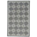 Gray 60 x 1 in Area Rug - Breakwater Bay Wieland Geometric Handmade Tufted Wool Area Rug Wool | 60 W x 1 D in | Wayfair