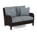 Braxton Culler Gibraltar 52" Round Arm Loveseat w/ Reversible Cushions Cotton/Polyester/Other Performance Fabrics | 36 H x 52 W x 36 D in | Wayfair