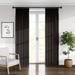 The Tailor's Bed Alia Velvet Solid Color Pinch Pleat Curtain Panels Metal in Brown | 132 H in | Wayfair CPP-ALI-CB-PPP-TT