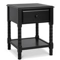 DaVinci Jenny Lind 1 Drawer Nightstand in Gray | 24.25 H x 18.3 W x 18.3 D in | Wayfair M7360GG