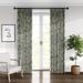 Colcha Linens Estee Drapery Linen Floral Room Darkening Pinch Pleat Single Curtain Panel Linen | 20" W x 84" L | Wayfair CPP-ES-GY-PP-EF