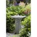 Campania International Bjorn Concrete Fountain Concrete in Brown | 25 H x 18 W x 18 D in | Wayfair FT-107-BR