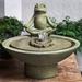 Campania International Meditation Concrete Garden Terrace Fountain, Size 14.5 H x 17.0 W x 13.0 D in | Wayfair FT-259-CB