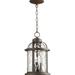 Darby Home Co Spafford 3 - Light Lantern Cylinder Pendant, Crystal in Brown | 14.5 H x 8.75 W in | Wayfair DBHM5342 42264421