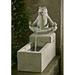 Campania International Zen Concrete Plinth Fountain | 23 H x 25 W x 13.25 D in | Wayfair FT-202-AL