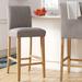 Wayfair Custom Upholstery™ Connery Bar & Counter Stool Metal in Brown | 45 H x 19 W x 22 D in B648604EC96E4DDE96B9D518D07FDE52