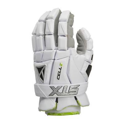 STX Cell V Men's Lacrosse Gloves White