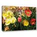 Darby Home Co Yellow Flowers Photographic Print on Wrapped Canvas in Green/Yellow | 8 H x 12 W x 2 D in | Wayfair DRBC3050 33279493
