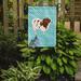 Caroline's Treasures Jacob Sheep Check 2-Sided Polyester 15 x 11 in. Garden Flag in Blue | 15 H x 11 W in | Wayfair BB8149GF