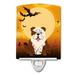 Caroline's Treasures Halloween Basset Hound Ceramic Night Light Ceramic | 6 H x 3 W x 3 D in | Wayfair BB4387CNL