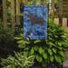 Caroline's Treasures Cavalier King Charles Spaniel Welcome 2-Sided Polyester 15 x 12 in. Garden Flag in Blue | 15 H x 11.5 W in | Wayfair CK5995GF