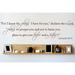 Design W/ Vinyl "For I Know the Plans I Have for You, Declares the Lord" Jeremiah 2911 Wall Decal" Vinyl in Brown | 6 H x 30 W in | Wayfair