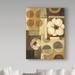 Winston Porter '60's Bloom 4' Vintage Advertisement on Wrapped Canvas in Brown | 19 H x 14 W x 2 D in | Wayfair B849089770234C24BB66E061741215AB