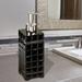 Ebern Designs Berna Soap & Lotion Dispenser Resin in Black | 7.88 H x 2.56 W in | Wayfair EBDG2501 42834758