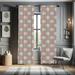 East Urban Home Ambesonne Japanese Curtains, Oriental Flower Pattern w/ Traditional Influences Cultural Design Elements | 63 H in | Wayfair