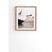 East Urban Home Bree Madden Sail Boat - Picture Frame Photograph Print on Wood in Black/Brown/White | 9.5 H x 8 W x 2 D in | Wayfair