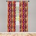 East Urban Home Semi-Sheer Rod Pocket Curtain Panels Polyester | 84 H in | Wayfair FEDAEAFBE05449879103C41BFB121CD4