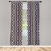 East Urban Home Polka Dots Semi-Sheer Rod Pocket Curtain Panels Polyester | 63 H in | Wayfair 5DF491436EA54ABF932DD570963819E0