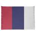 Blue/Navy 54 x 0.25 in Area Rug - East Urban Home St Louis Striped Red/Midnight Navy/White Area Rug Chenille | 54 W x 0.25 D in | Wayfair